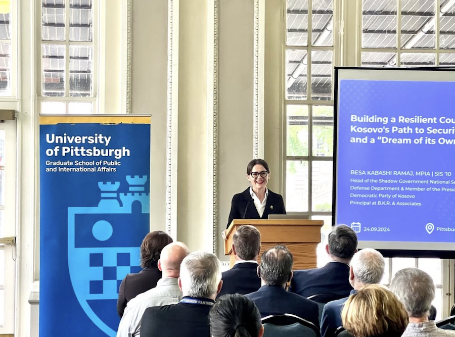 Kabashi at the Katz Lecture in 2024